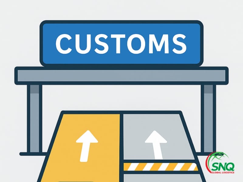 Luồng vàng hải quan là gì